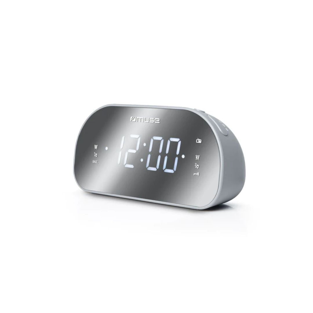 Muse Mirror Front M-170 CMR Ραδιοξυπνητήρι με Προβολή Ώρας